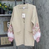 Lc Lauren Conrad Women's Long Cardigan Sweater WL23S036RS