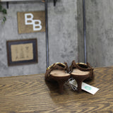 A New Day Womens Tabitha Oversized Chain Sling Back Heels 94305248 Brown 8.5M