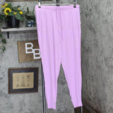 Gap Body Womens Drawstring-Waist Jogger Pajama Pants G1069XPTMA Purple Orchid L