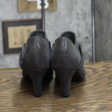 Karen Scott Womens Melanni Faux Suede Heels Ankle Boots 10013263400 Gray 5.5M