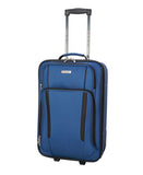 Tag 4-Piece Softside Spinner Suitcase Luggage Set Deep Blue 4-Piece