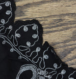 Universal Thread Button-Front Smocked Maxi Sundress 94442789 Black L