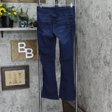 DG2 by Diane Gilman Womens Stretch Knit Twill Boot-Cut Jegging Indigo Blue PS