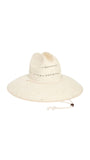 Lack Of Color Womens The Vista Straw Hat VISTAWHITE Natural / White L