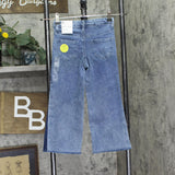 Epic Threads Girls '70s Flared Crop Jeans 100187268GK Kensington Wash Blue 5