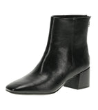 Baretraps Emilie Block Heel Booties with Back Zip BT30776 Black 10M