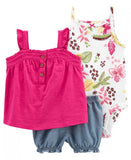 Carter's Baby Infant Girls Denim Jean Shorts 1P319310 Blue 3M