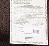 Better Trends Braid Reversible Indoor Rug Runner Chocolate Brown 2 ft  x 9 ft