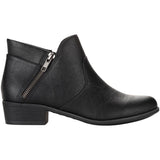 Sun + Stone Womens Adelinee Faux Leather Ankle Boots 10017856000 Black 5M