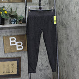 All In Motion Girls Lurex Seamless Leggings 91465689 Black L