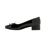 A New Day Ballet Pumps Block Heel with Bow 90510964 Black 6.5W