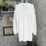 Lc Lauren Conrad Women's Long Cardigan Sweater WL23S037RS