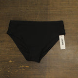 DKNY Womens High Waist Bikini Bottom DIMBS303 Black XL