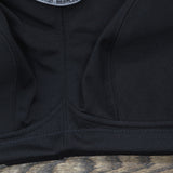 Glamorise Womens No-Bounce Camisole Sports Wirefree Bra 1066 1066 Black 36DD