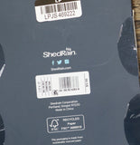 Shedrain Pullover Hooded Drawstring Rain Poncho 84300954 Charcoal Gray 39" x 58"