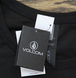 Volcom Womens Long Sleeve Rashguard Top O0312301 Jet Black L