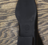 Michael Kors Bromley Flat Riding Boots 40T2BOFBEL Black 5.5M