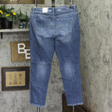 INC International Concepts Tummy Control Boyfriend Jeans Zenith Wash Blue 14W