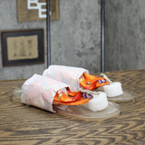 Inc International Concepts Women's Malana Scarf Flat Sandals Seahorse Orange 7M