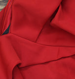 Xscape Womens Plus Size Long Off the Shoulder Scuba Crepe Dress Gown Red 16W