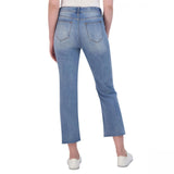 Vigoss Ladies' High-Rise Straight Crop Jean 1801122
