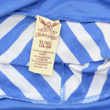 Faded Glory Womens Striped Knit Maxi Skirt 16668ff1990a0f Blue / White XL