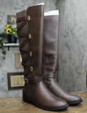 Thalia Sodi Womens Veronika Riding Boots SY089-1TH Dark Brown 7.5M
