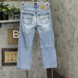 Aeropostale Mens Vintage Y2K Essex Straight Leg Jeans Light Blue 28x28