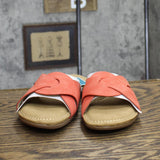 Cliffs By White Mountain Fortunate Womens Slide Sandal Red / Sueded / Smooth 8M