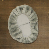 Garland Rug Nylon Washable Bath Mat Rug Set Platinum Gray 4 Piece Set