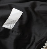 Beautiful By Lawrence Zarian Belted Coat with Contrast Blanket Stitch Black 3XP