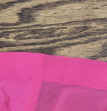 DKNY Womens Handkerchief Hem Mixed Media Maxi Skirt P4DN8X10 Vivid Pink L