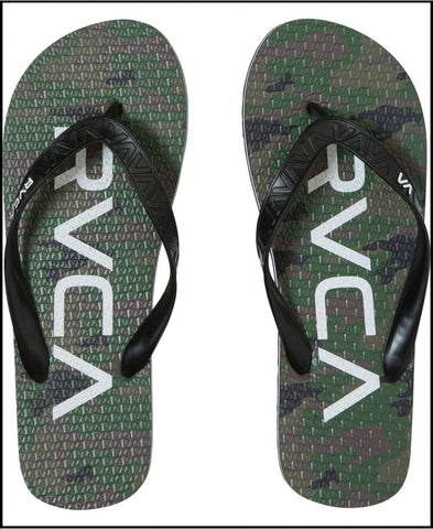 Rvca Men's Trenchtown Basic Sandals Flip Flops MFOTTRTR