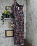 Lauren Ralph Lauren Floral Crinkle Georgette Dress 253881985001 Black Multi 10
