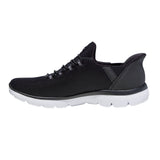 S Sport By Skechers Womens Syrka Step-Ins Low Top Sneakers 90429464 Black 6.5M