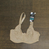 Bali Womens Lace and Smooth Underwire Bra 3432 Nude Brown 36D