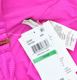 Becca Monte Carlo Virtue Ring Ribbed One-Piece Swimsuit 221057 Azalea Pink L