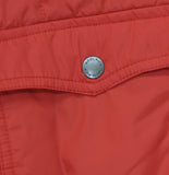 Woolrich X TGT Buffalo Check Lined Quilted Snap-Front Western Shacket Red XL