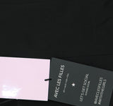 Avec Les Filles Sweetheart Bow Trim Sleeveless Mini Dress Black / Pink 8