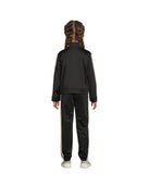 Adidas Little Girls Tricot Athletic Jogger Pants AG10644C Black / Pink 5