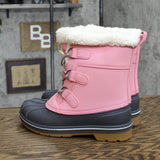 Cat & Jack Girls Kit Winter Boots AEX51 Pink 5