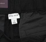 Ava & Viv Womens High-Rise Wide Leg Trousers 90786311 Black 17