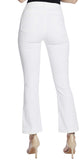 Cece Women's Misses Flare Button Fly Jeans 7099380 Ultra White 14