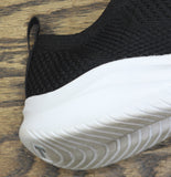 S Sport by Skechers Memory Foam Pull On Knit Low Top Sneaker Shoes Black 6M
