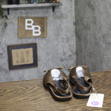 A New Day Camille Satin Slingback Bow Flats 94648291 Taupe Brown 6.5M