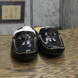 Naturalizer Womens Vintage Gossip Contrast Stitch Loafers Black 6M