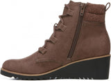Lifestride Womens Zone Ankle Boot H6611M2 Dark Tan Brown 8M