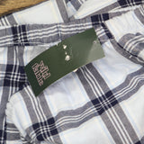 Wild Fable Flannel Wide-Leg Mid-Rise Elastic Waist Pajama Pants Plaid Blue 2X