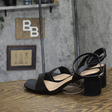 A New Day Womens Block Sonora Heels 83821207 Black 11M