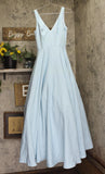 Mac Duggal Womens Classic Sleeveless A-Line Ballgown Gown Dress Powder Blue 2